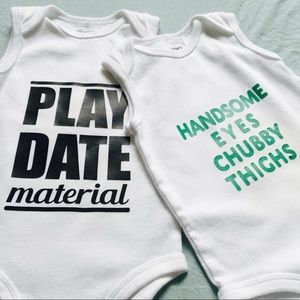 Graphic Baby Onesies